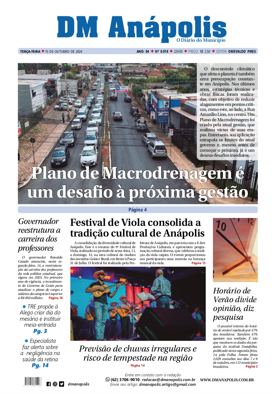 Capa da edição